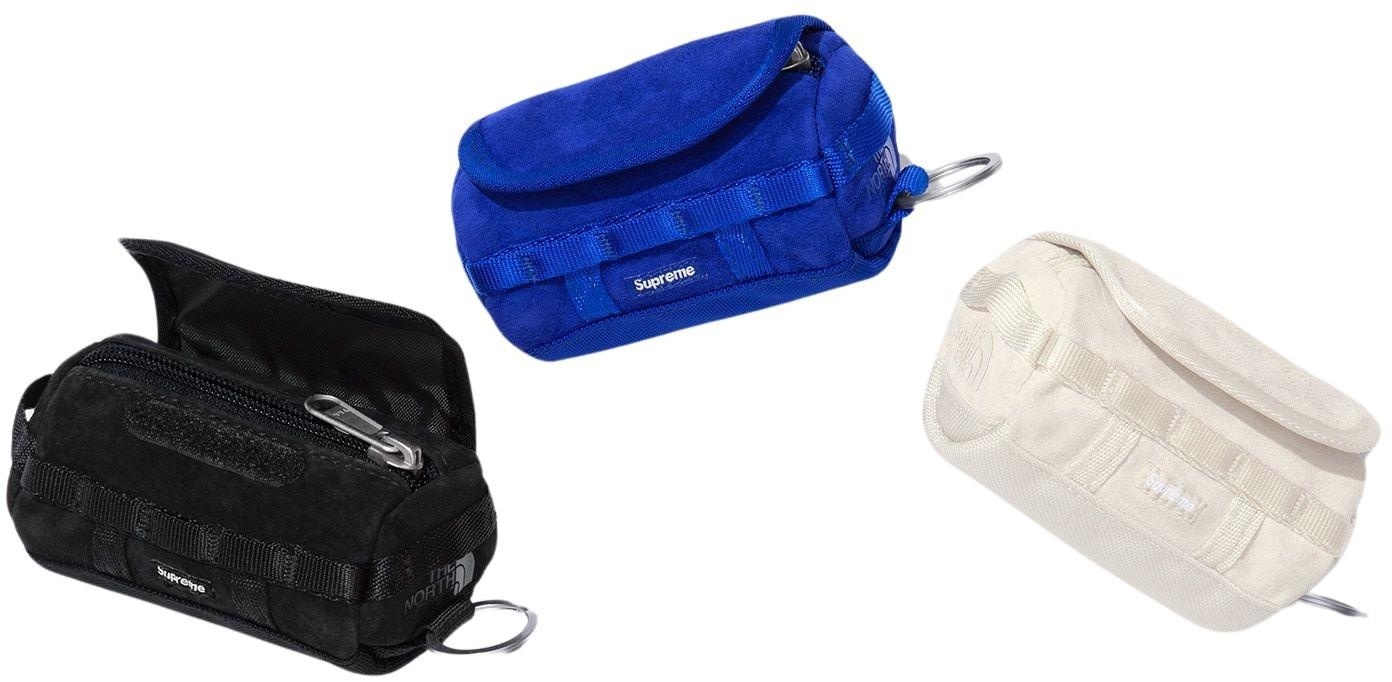 Supreme®/The North Face® Suede Base Camp Duffle Keychain